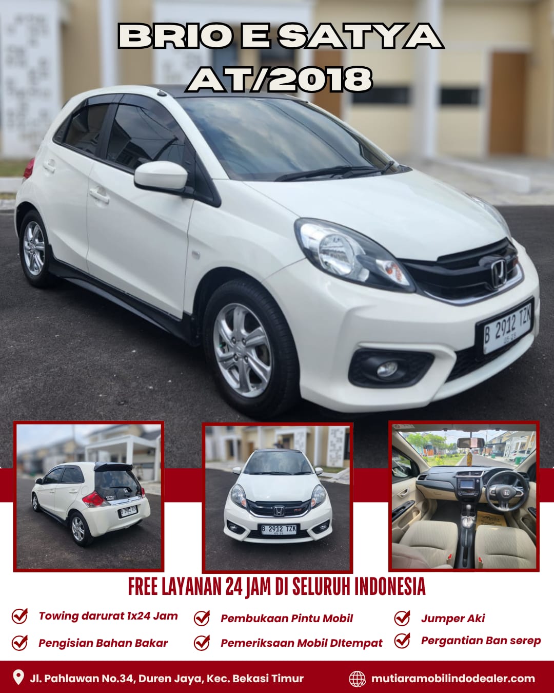 Honda Brio E Satya AT